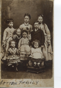 Photograph - Black and White, Batten Family, 1870+