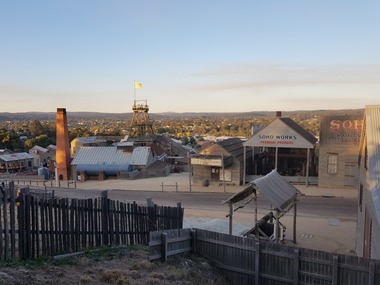 Photograph - Photographs, PaulMichael Donovan, Ballarat East from Sovereign Hill, 2019, 12/04/2019
