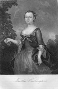 Photograph - Image, Martha Washington, 1857