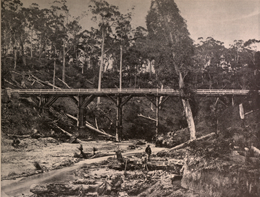 Image, Miner's Claim Near Daylesford, Victoria, c1897