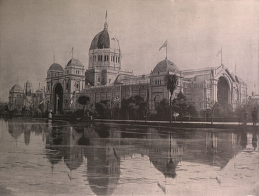 Image, Melbourne Exhibition Buildings, c1897
