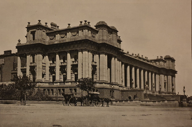 Photograph - Image, Federal Parliament House, Melbourne, c1918, c1918