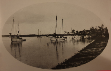 Image - Black and White, Pearl Luggers, Darwin, c1903, c1903