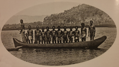 Image - Black and White, A Native Canoe, c1903, c1903