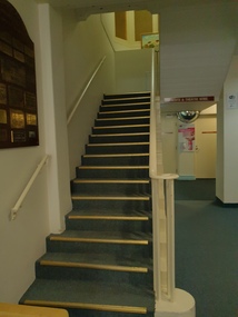 Stairway in the Daylesford Hospital, 2019