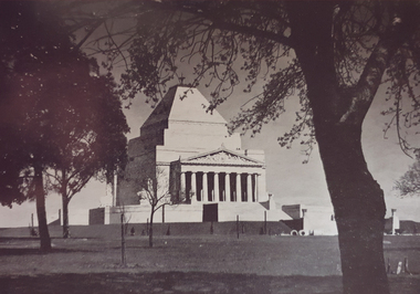 Image, Shrine of Remembrance, Melbourne, c1935