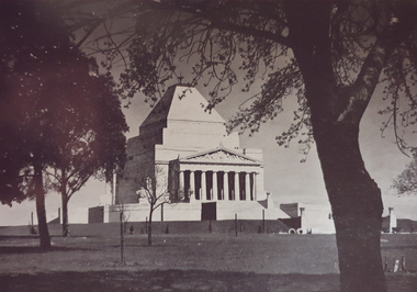 Image, Shrine of Remembrance, Melbourne, c1935, c1935