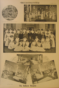 Image - Black and White, Ballarat Base Hospital, c1910, 1910