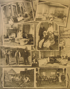 Image - Black and White, Ballarat Benevolent Asylum, c1910, 1910