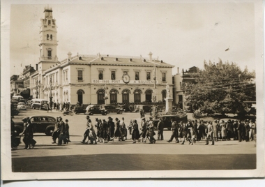 Photograph - Black and White, Centenary Celebrations in Ballarat, c1935, 1937