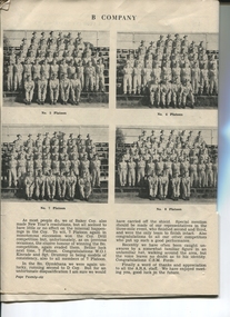 Journal, Southern Cross, B Company, Puckapunyal