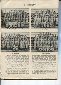 Journal, Southern Cross, E Company, Puckapunyal