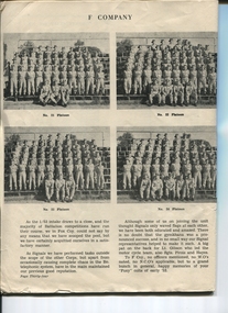 Journal, Southern Cross, F Company, Puckapunyal