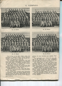 Journal, Southern Cross, G Company, Puckapunyal