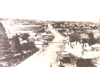 Image, View of Ballarat East from from the Fire Brigade Tower, c1895, c1895