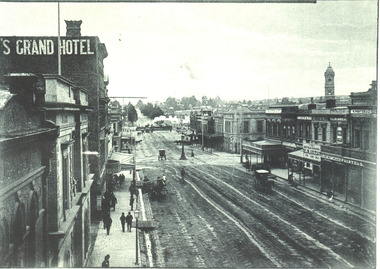 Photograph - Image, Lydiard Street Looking North, c1895, c1895