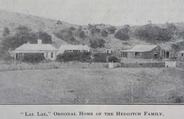 Image, 'Lal Lal', original home of the Hedditch Family