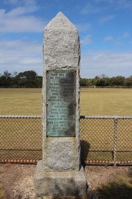 Photograph - Photograph - Colour, First Overseas Wirelss Message Memorial, Queencliff, 2015, 15/03/2015