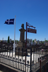 Photograph - Photograph - Colour, Clare Gervasoni, Diggers' Memorial, Ballaarat Old Cemetery, 2013, 30/11/2013