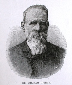 Photograph - Image, Dr William McCrea, c1887