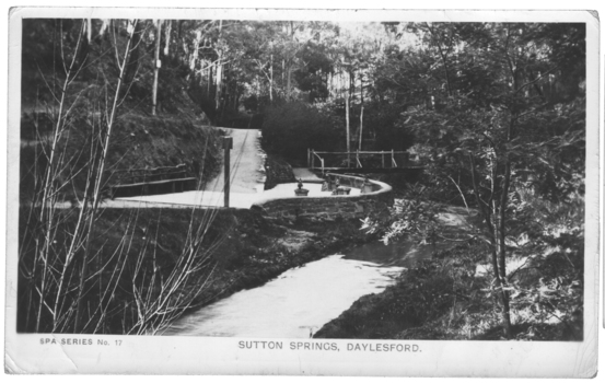 mineral spring at Daylesford