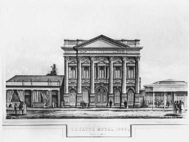 Photograph - Image, Francois Cogne, Theatre Royal, 1859