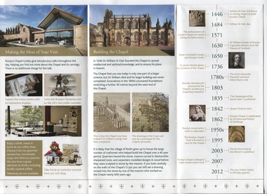 Pamphlet, Rosslyn Chapel, nd