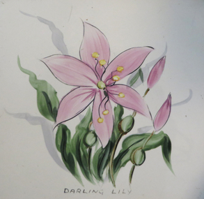Photograph - Photograph - Colour, Hand Painted Tiles, Pre 1960