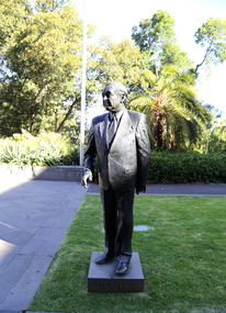Photograph - Photograph - Colour, Statue of  Sir Rupert James Hamer, AC, KCMG, ED , 2016, 21/02/2016