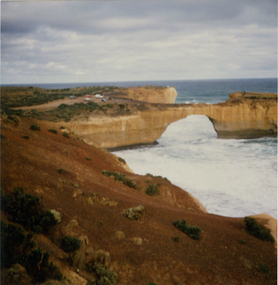 Photograph - Geological formation, London Bridge, Great Ocean Road, 01/1990