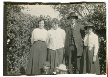 Photograph - Black and White, Kit Fitzgerald, Doris Long, Mick Fitzgerald and Doris Long