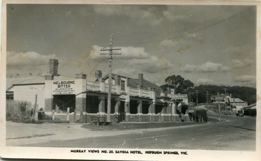 Brick hotel in Hepburn Springs