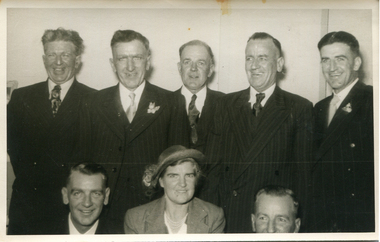 Photograph - Photograph - Black and White, Gervasoni Family, c1965