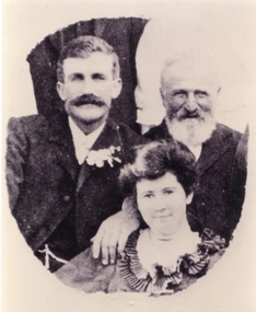 Photograph - Photograph - Colour, Michael Pedretti, Annie Pedretti (Elliott) and Martino Pedretti
