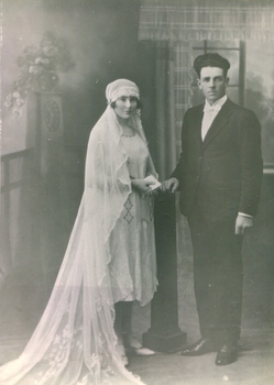 A wedding portrait
