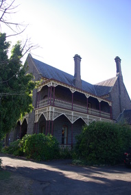Photograph - Image - Black and White, Bishop's Palace, Ballarat, 2014, 23/02/2014
