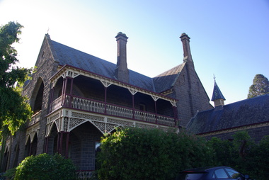Image - Colour, Bishop's Palace Featuring Caste Iron Lace, Ballarat, 2014, 23/02/2014