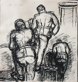 Work on paper - Artwork - Drawing, Sketch, 08/02/1945