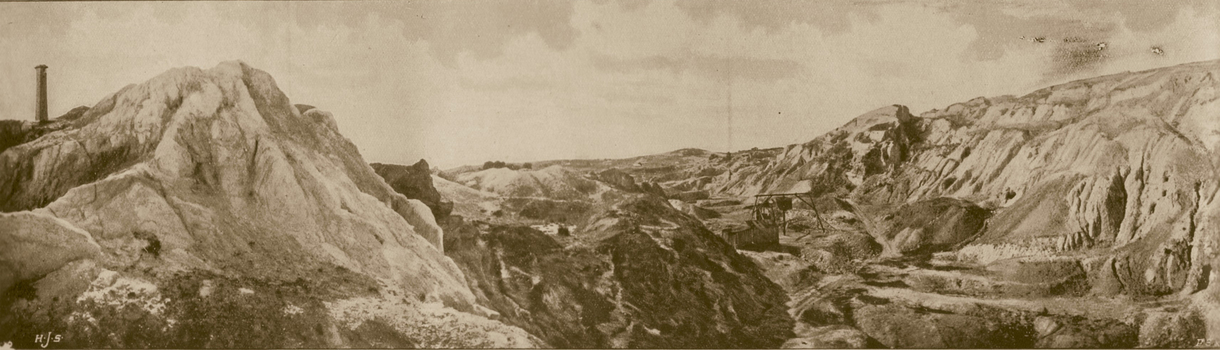 A mining scene