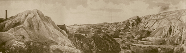 A mining scene