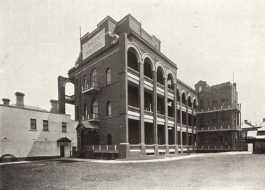 Photograph - Image - Black and White, St Vincent's Hospital, East Melbourne