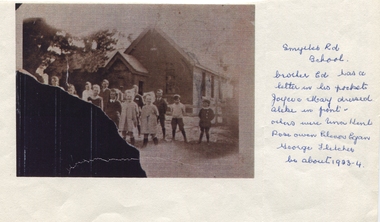 Photograph - Black and White, Smythe's Road School 1923, 1923
