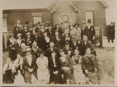 Photograph - Black and White, Smythe's Road Reunion 1937, 1937