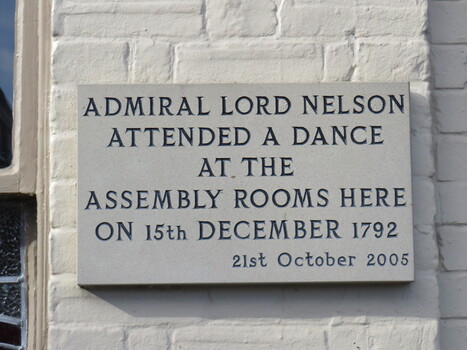 Lord Nelson Plaque 