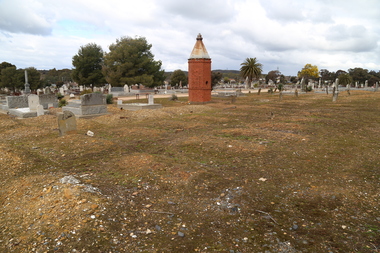 Photograph - Colour, Chinese Section in the Bendigo Cemetery, 2018, 01/09/2018