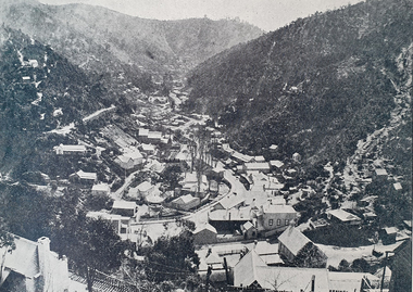 Photograph - Image - Black and White, Walhalla