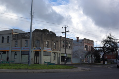Photograph - Colour Photorgraph, Buildings on the Corner of Armstrong Street South and Eyre Street, Ballarat, 13/08/2020