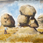 landscape with rocks