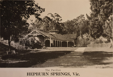 A building in the Hepburn Mineral Springs Reserve