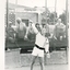 A tennis player